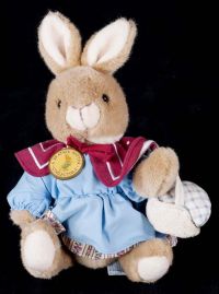 Eden Peter Rabbit Mopsy Jointed Arms Legs Plush Lovey